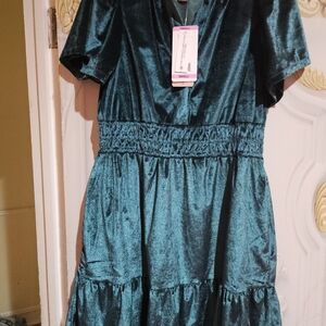French Connection Teal Formal Dress